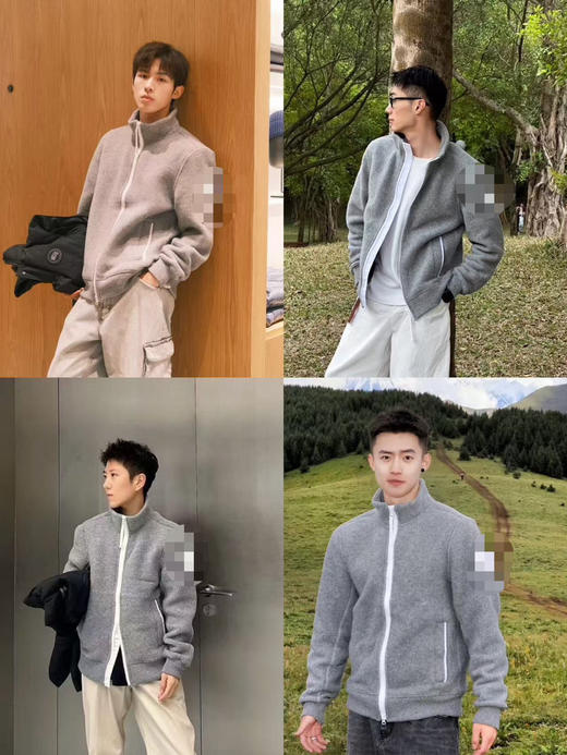 亏清 无退换   男女款加绒夹克外套 老朱穿L 现货有件XL 商品图0