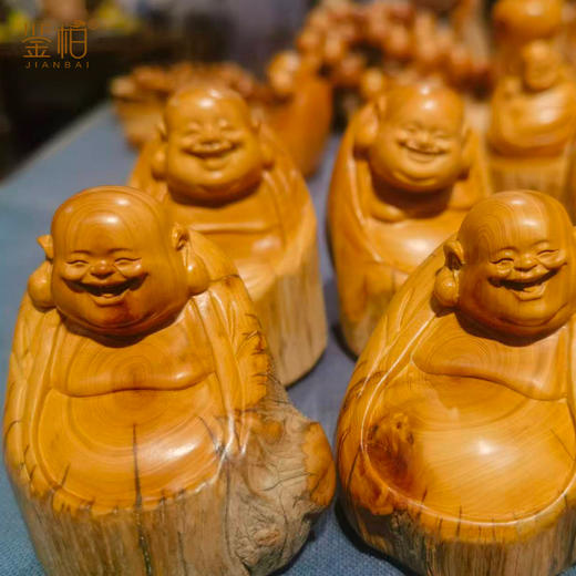 「鉴柏」崖柏小弥勒（福利款） 商品图2