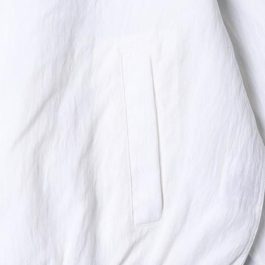 SDSA男士春夏新款痞帅男装老钱风商务纯色拉链翻领夹克外套百搭 商品图2