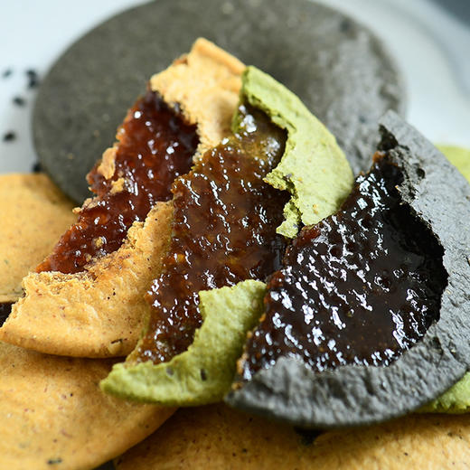 【一方云拾·三色肚脐饼】 经典传统小吃 古早味肚脐饼 外酥内软 满口小麦和地瓜的香气 商品图10