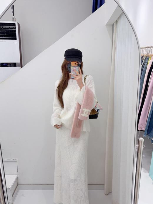 一路繁花重工提花毛衫进口织机独特浮雕提花 商品图12