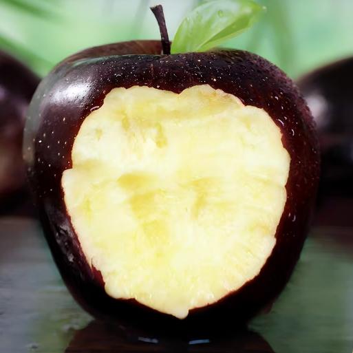 【CHUAN】甘肃黑卡苹果【礼盒装】净重5斤【12枚】【单果80mm】顺丰快递 商品图0