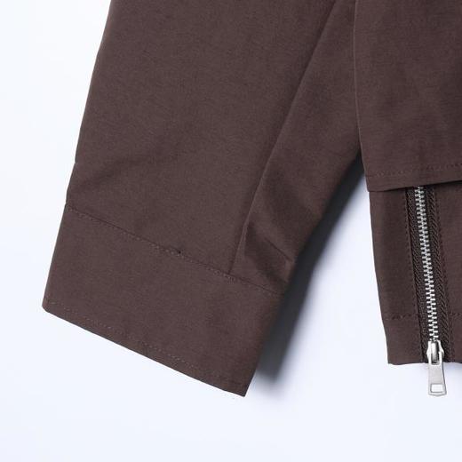 SDSA男士春夏新款痞帅男装复古设计感拼接按扣翻领夹克外套百搭 商品图3