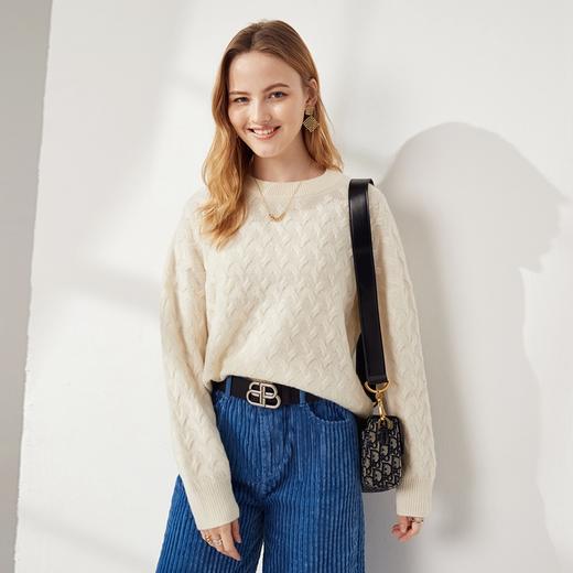 PALUOPO/PL圆领女衫ET20206R-C/约重350g帕罗 商品图3