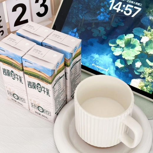 宁夏贺兰山沙漠益牛乳  无腥无膻，顺滑醇厚，丝丝清甜   营养丰富   无任何化学添加，全家老小都能喝 商品图4
