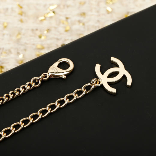 香奈儿 仿牛仔花花双c项链（XTY） 商品图4