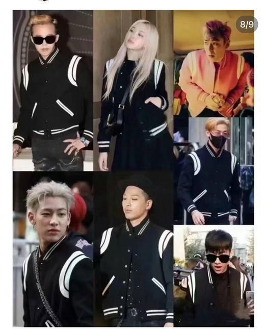 YS*原单Teddy撞色拼皮羊毛棒球服官网同步 商品图7