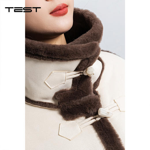 冬上新时尚柔软气质保暖绒外套2254237 商品图3