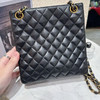 chanel 中古 黑金 羊皮 单肩包 商品缩略图1