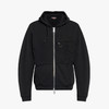 DSQUARED2 男士Magliano联名徽标刺绣贴片棉质连帽外套 黑色 S71HG0151 S25030 900 商品缩略图0