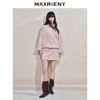 MAXRIENY【商场同款-25春新品】MAXRIENY宫廷压花半裙精致a摆短裙(货号:MC85SK801) 商品缩略图1