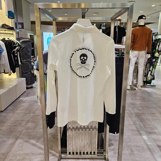 M&L家早春新款情侣款长袖上衣来啦！渠道商出货🚚❗️原厂珠地功能面料，吸汗透气舒适！设计感十足，属于很典型的一款马克龙T恤，实在太好看啦！ 商品图3