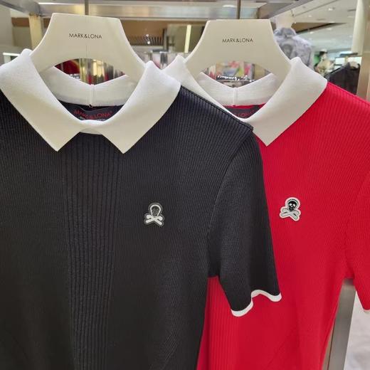 M&L春夏新款女士织带🎀针织短袖来啦！渠道高品质❗️这件要买啊！真的hin可爱🥰！简约气质穿搭教科书！不管是打球还是日常休闲，都有种高阶时髦感！不管是韩系！还是法式极简风！ 商品图2