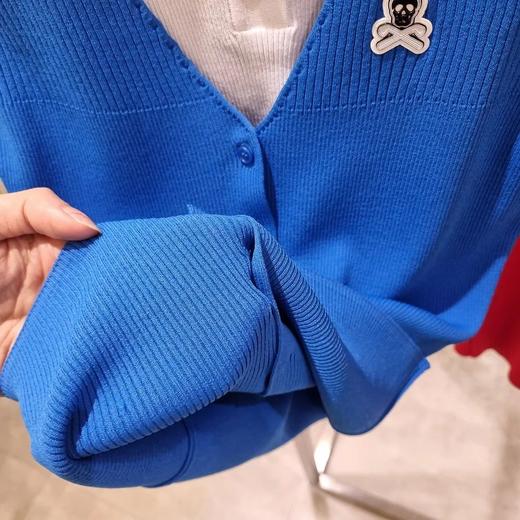 M&L春夏新款女士织带🎀针织短袖来啦！渠道高品质❗️这件要买啊！真的hin可爱🥰！简约气质穿搭教科书！不管是打球还是日常休闲，都有种高阶时髦感！不管是韩系！ 商品图4