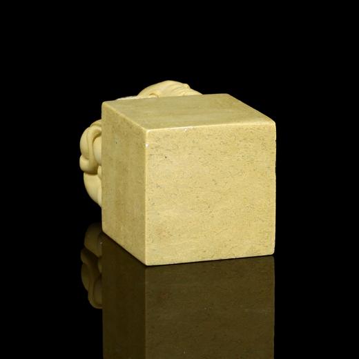 孤品17721青田新矿大象钮太平有象方章姓名章书画闲章-2.5*2.5*5.0cm 商品图4