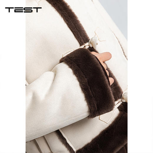 冬上新时尚柔软气质保暖绒外套2254237 商品图4