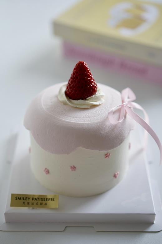 简约手绘蛋糕 | 鲜果牛乳 - 一棵草莓 商品图0