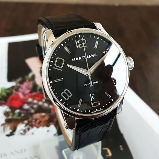 【95新】MONTBLANC 万宝龙U0105812自动机械机芯日期显示39MM（男款）时光行者系列精钢130126NJS19 商品图2