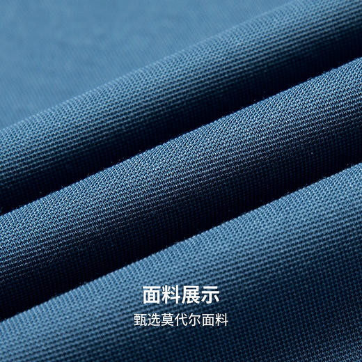 【含莫代尔&固色】圣得西2026年夏季新款短袖男款美式翻领简约T恤 商品图5