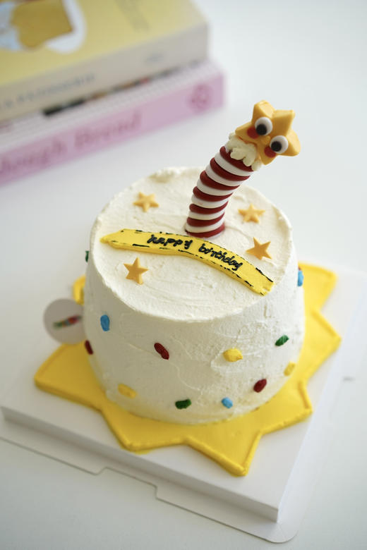 手绘奶油蛋糕 | 鲜果原味奶油 - 星星人 商品图1