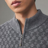 PALUOPO/PL 100%山羊绒半拉链男衫/ET23086R/约重495g帕罗 商品缩略图4