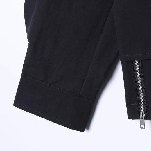 SDSA男士春夏新款痞帅男装复古设计感拼接按扣翻领夹克外套百搭 商品图3