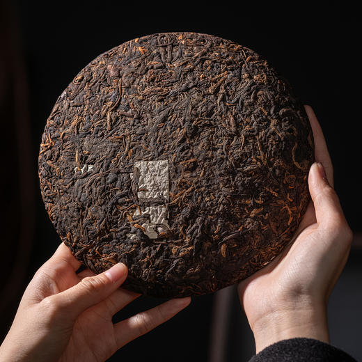 【元昌号】印级系列高端熟茶典藏绿印357g熟饼 商品图1