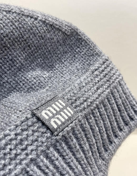 Miu家女士护耳针织帽毛线帽013103 商品图4