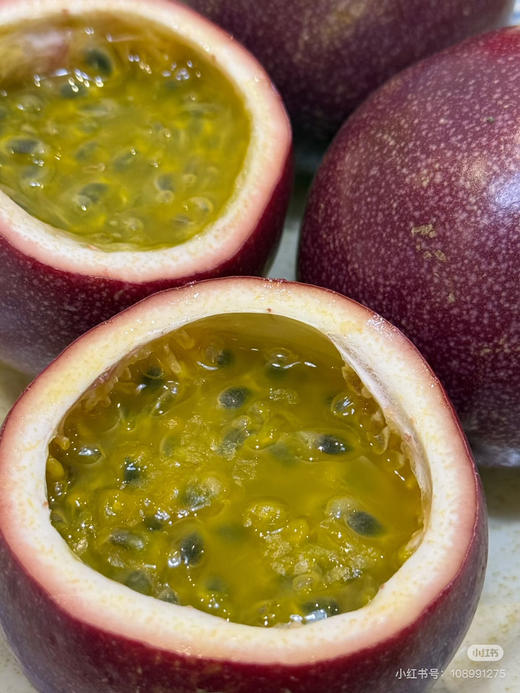 可以喝的紫色百香果一箱净重2斤 商品图2