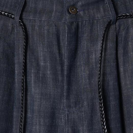 SDSA男士春夏新款痞帅男装韩版百搭时尚直筒牛仔裤复古小众裤子 商品图1