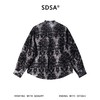 26CS15SDSA男装2026新款高贵轻奢时尚简约重工花卉立领衬衫百搭宽松衬衣 商品缩略图5