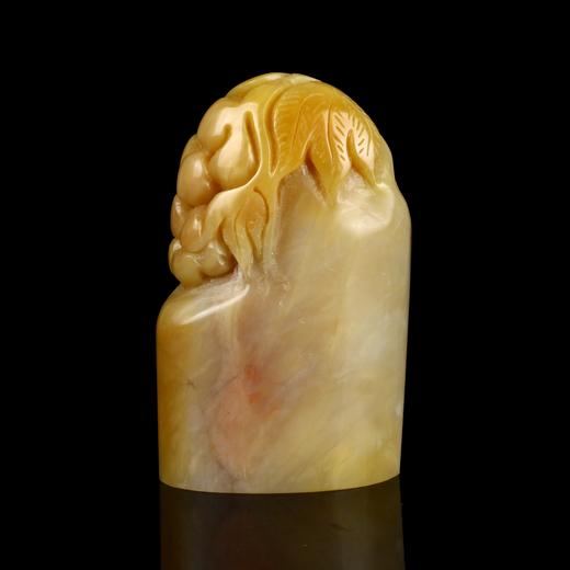 孤品17731昌化冻石果钮果实累累随形章书画闲章-3.8*2.1*6.3cm 商品图2
