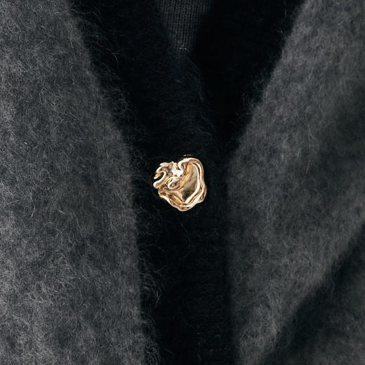 【咕咕同款】PALUOPO/PLV领女开衫ET2F8106R/约重325g帕罗 商品图8