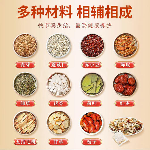 健机可膳行﹒中养茶5g*10袋*10盒 商品图4