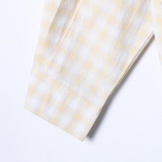 SDSA男士春夏新款痞帅男装韩版撞色格纹格子套头衬衫百搭宽松时尚 商品图3