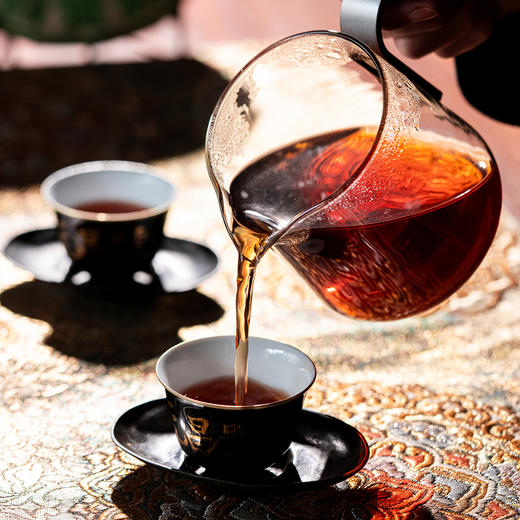 【元昌号】印级系列高端熟茶典藏绿印357g熟饼 商品图2