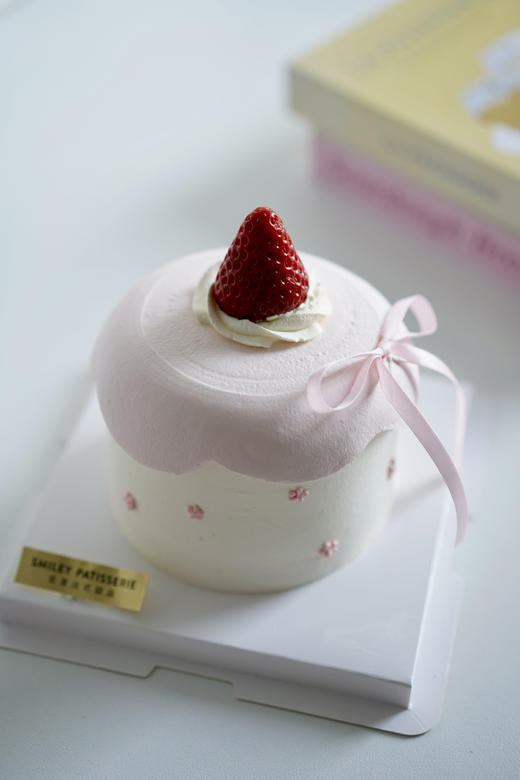 简约手绘蛋糕 | 鲜果牛乳 - 一棵草莓 商品图1