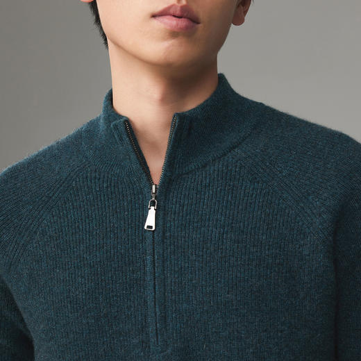 PALUOPO/PL半高领拉链男衫/ET23876R/约重365g帕罗 商品图4