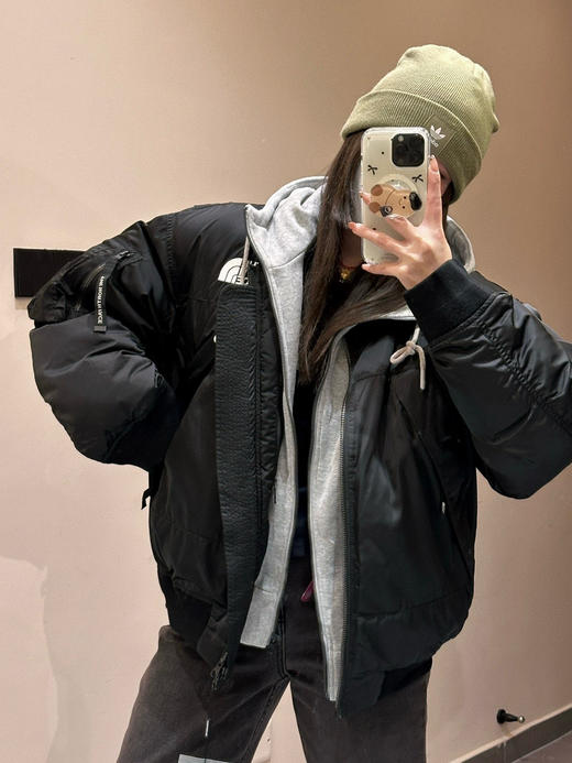 特价韩国订单假两件工装羽绒服013101 商品图1