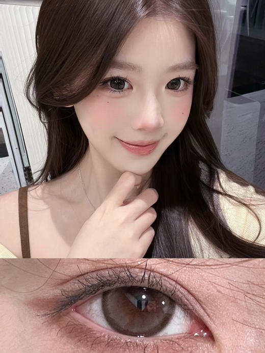 大直径巧瞳🤎丨热泪煮冰·FullyGift丨14.5mm（半年抛/2片装） 商品图1