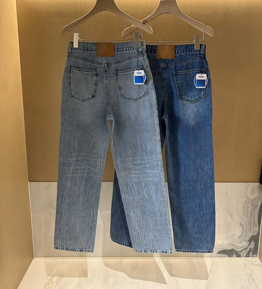 亚历山大王女士中腰直筒裤 直筒牛仔裤012901 商品图5