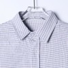 86007SDSA男装2026新款高贵轻奢韩版简约拼接格子长袖衬衫百搭休闲衬衣 商品缩略图2