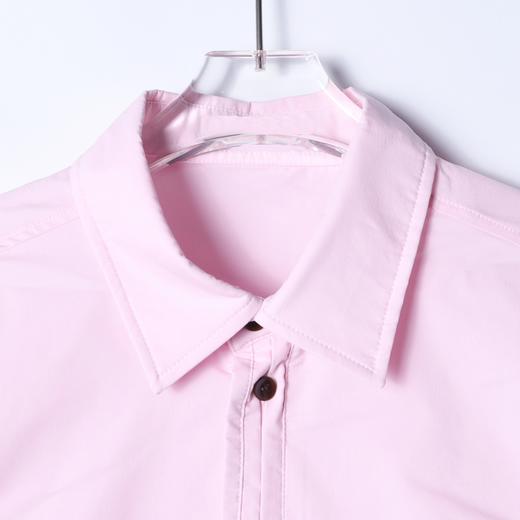 SDSA男士春夏新款痞帅男装韩版简约设计纯色长袖衬衫百搭宽松衬衣 商品图3