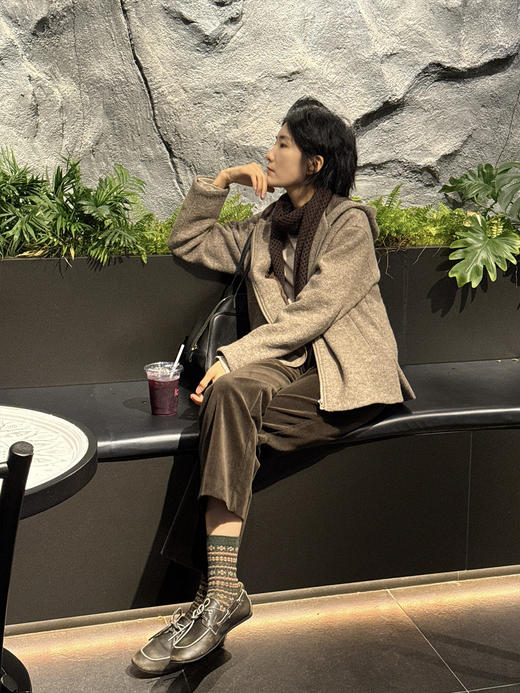 360°唤醒显瘦本能旷野仙踪灯芯绒九分微喇裤 商品图3