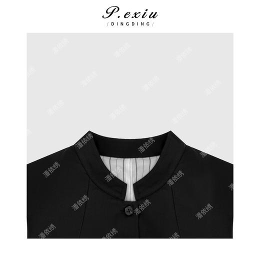 04-2潘依绣丁丁宠粉小众设计立体剪裁撞色西装马甲Q1542 商品图2