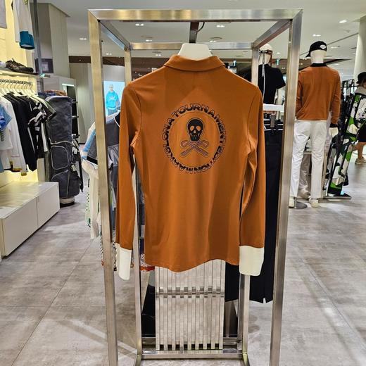 M&L家早春新款情侣款长袖上衣来啦！渠道商出货🚚❗️原厂珠地功能面料，吸汗透气舒适！设计感十足，属于很典型的一款马克龙T恤，实在太好看啦！ 商品图7