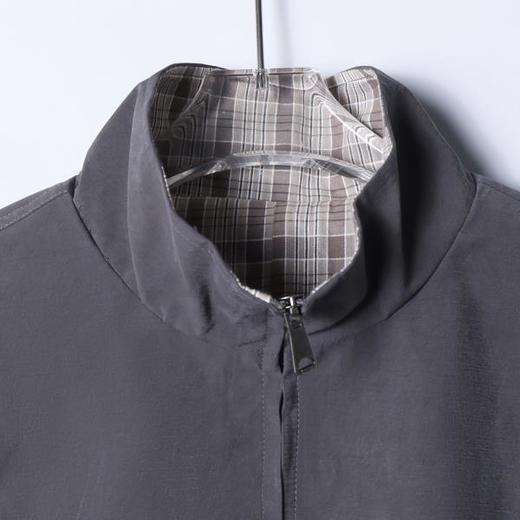 J6009SDSA男士春夏新款痞帅男装设计师百搭纯色拉链立领夹克外套时尚 商品图2