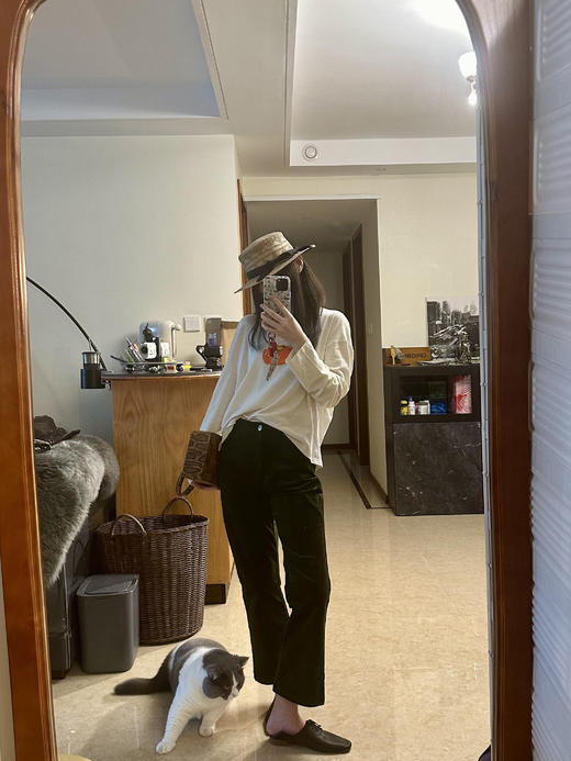 360°唤醒显瘦本能旷野仙踪灯芯绒九分微喇裤 商品图13