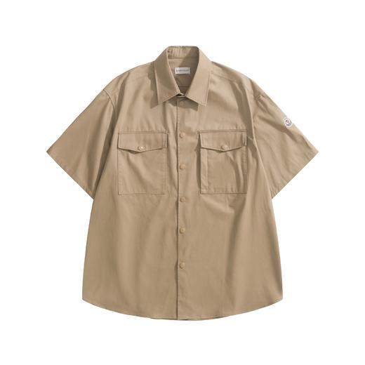 男款棉质华达呢短袖衬衫zh018 商品图0