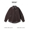 SDSA男士秋冬新款痞帅男装韩版时尚简约拼接格子领带衬衫百搭休闲 商品缩略图0